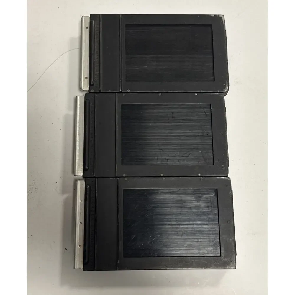 Graflex 3x2 Graphic Film Pack Adapter Model 2 Lot Of 3 Photography Vintage